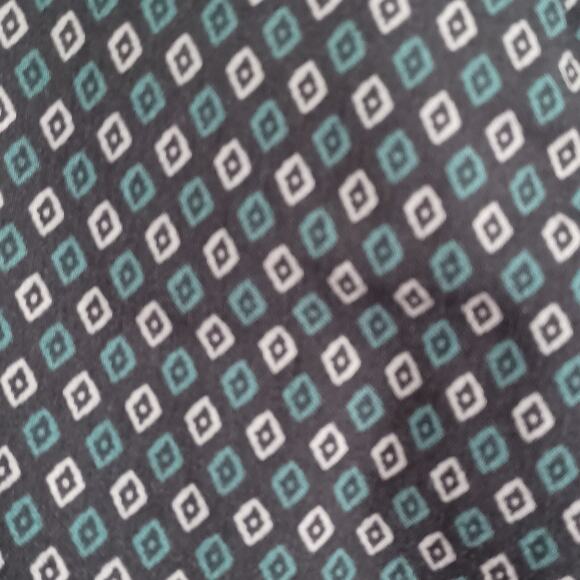 Chico’s JOSIE Slim Ankle Pants O.5 US 6 Black Teal Diamond Perfect Stretch NEW - Picture 6 of 10